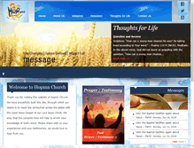 Tablet Screenshot of hopinn.org